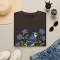 Blue Jay Floral Nature T-Shirt